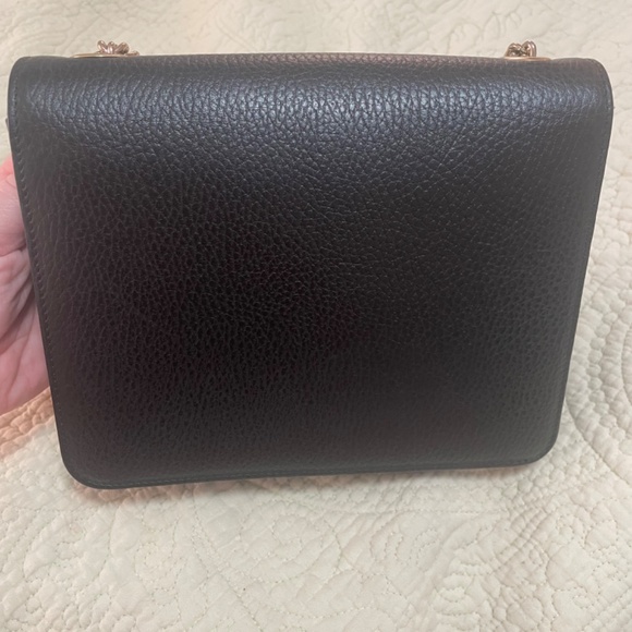 Gucci interlocking ollar Calfskin Small Interlocking G Shoulder Bag Soft black - Picture 5 of 5